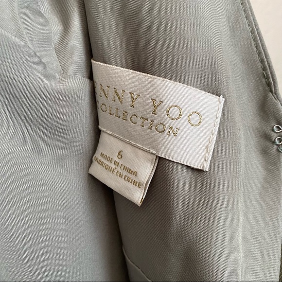 Jenny Yoo Bridesmaid Dress Size 6 Moss/Green - Picture 9 of 16